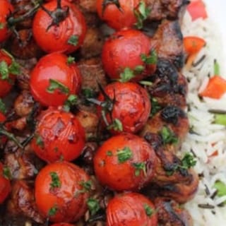 Charcoal-Grilled Campari Tomatoes