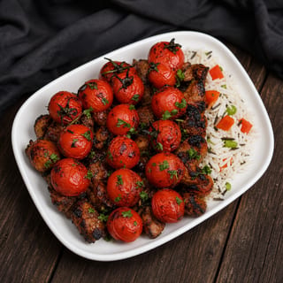 Charcoal-Grilled Campari Tomatoes