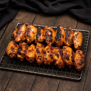 Charcoal Grilled Chicken Wings