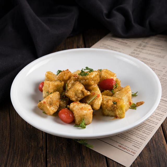 Crispy Eggplant Salad.
