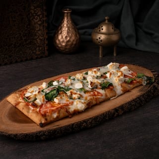 Vegetarian Flatbread Pizza