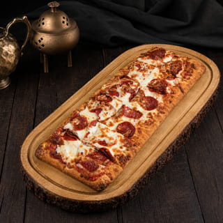 Double Pepperoni Flatbread Pizza