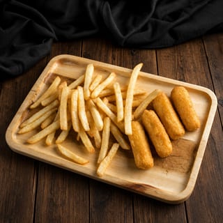 Mozzarella Sticks with Fries