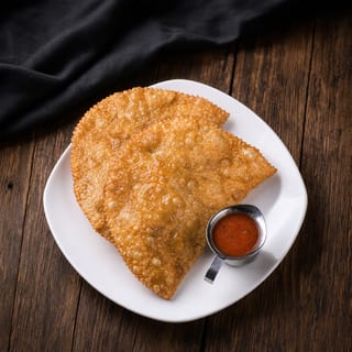 10. Cheburek, Soup & Salad